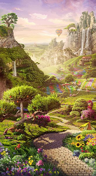 Wall Murals: Fantastic world