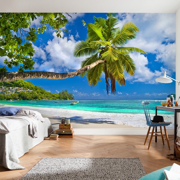 Wall Murals: Palm towards the sea 0