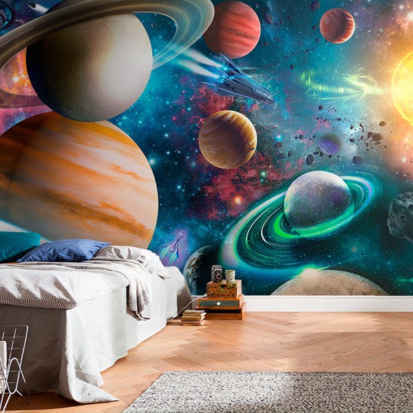 Wall Murals: Planets in Space 0