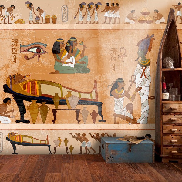 Wall Murals: Ancient Egyptian Paintings 0