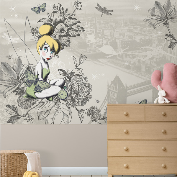 Wall Murals: Drawing of Tinkerbell 0