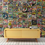 Wall Murals: Comic Book Covers 2