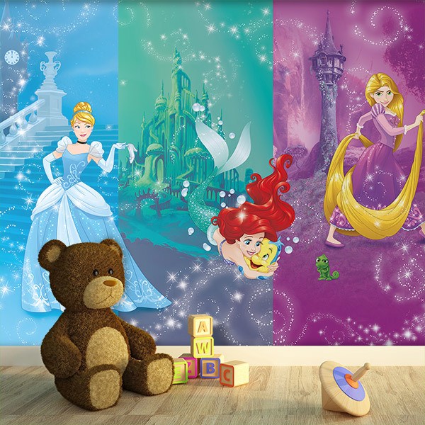 Wall Murals: 4 Disney Princesses 0