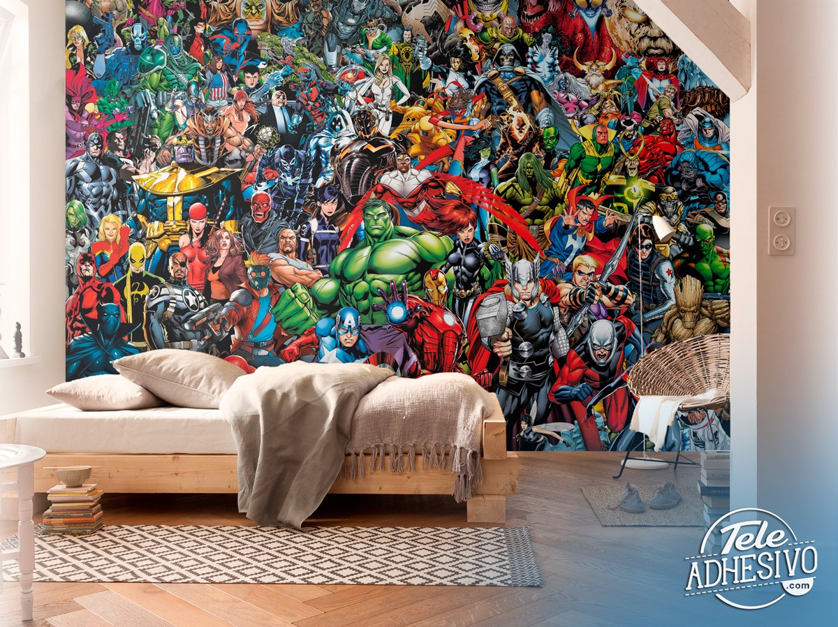 Wall Murals: Avengers Characters 