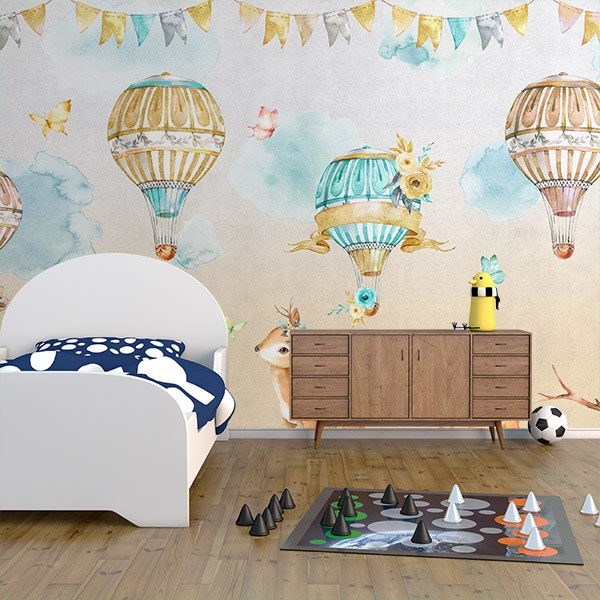 Wall Murals: Animals and Balloons 0