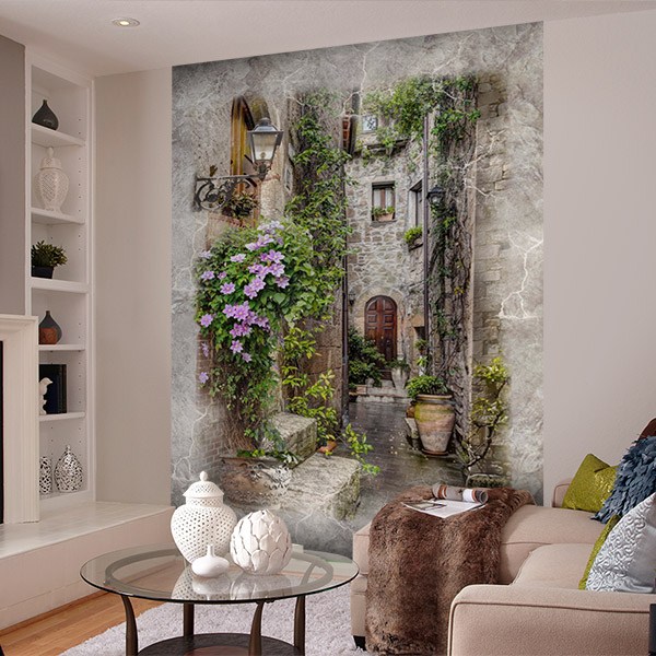 Wall Murals: Charming Streets 0