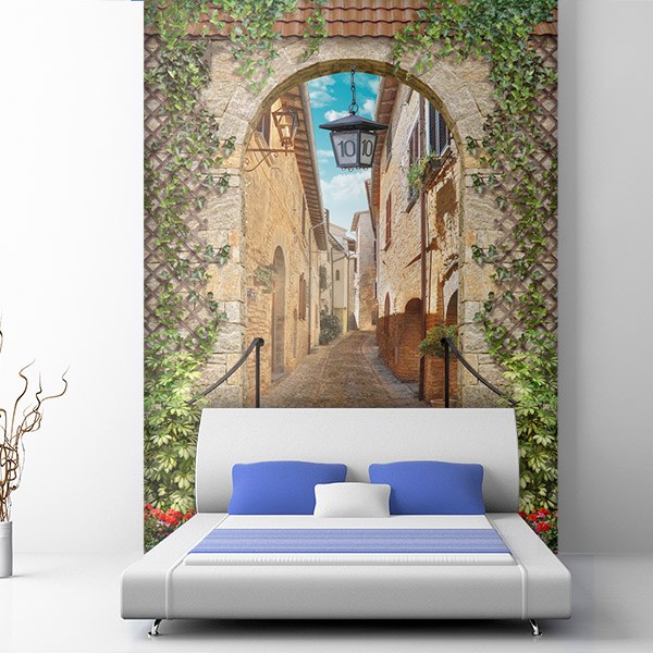 Wall Murals: Arch in the Street 0