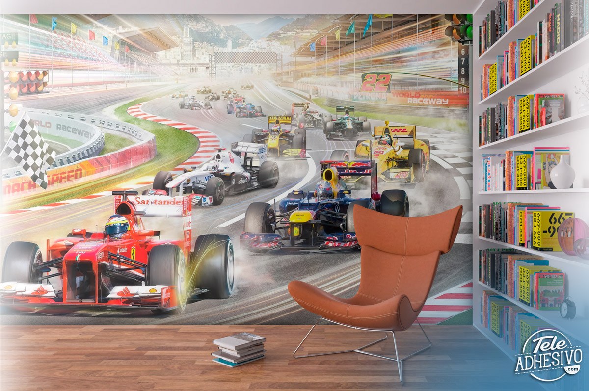 Wall Murals: Formula 1 Race Start