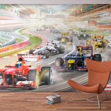 Wall Murals: Formula 1 Race Start 2