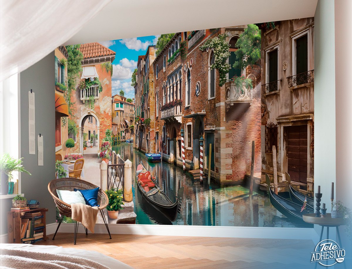 Wall Murals: Streets of Venice