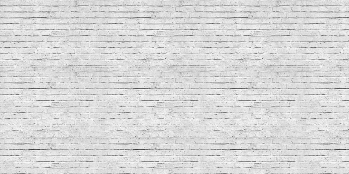 Wall Murals: Worn white brick texture