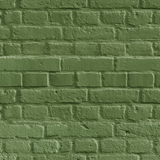 Wall Murals: Green brick texture 3