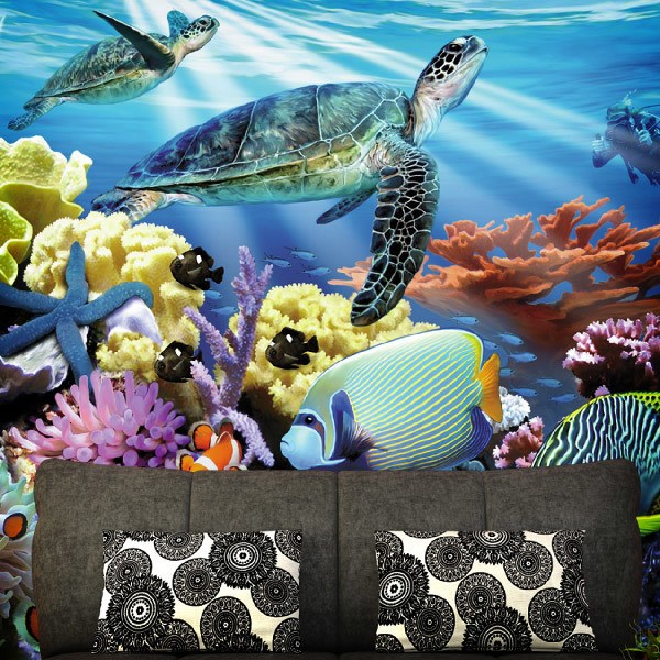 Wall Murals: Bottom of the sea 0