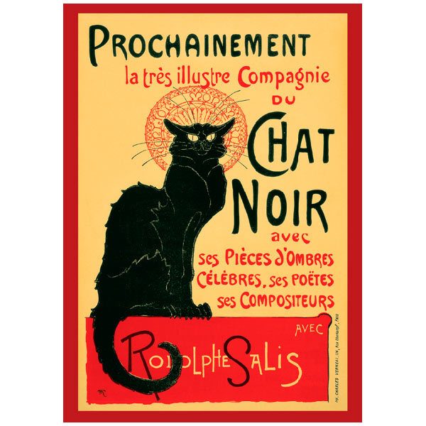 Wall Murals: Le Chat Noir