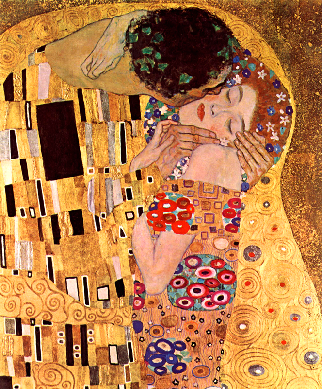 Wall Murals: The kiss, Klimt