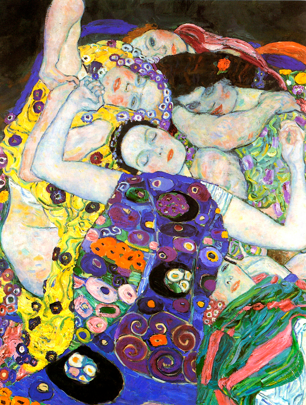Wall Murals: The virgin, Klimt