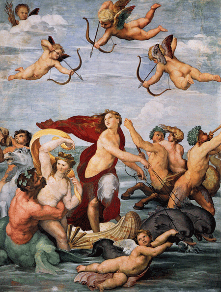 Wall Murals: Triumph of Galatea, Raphael