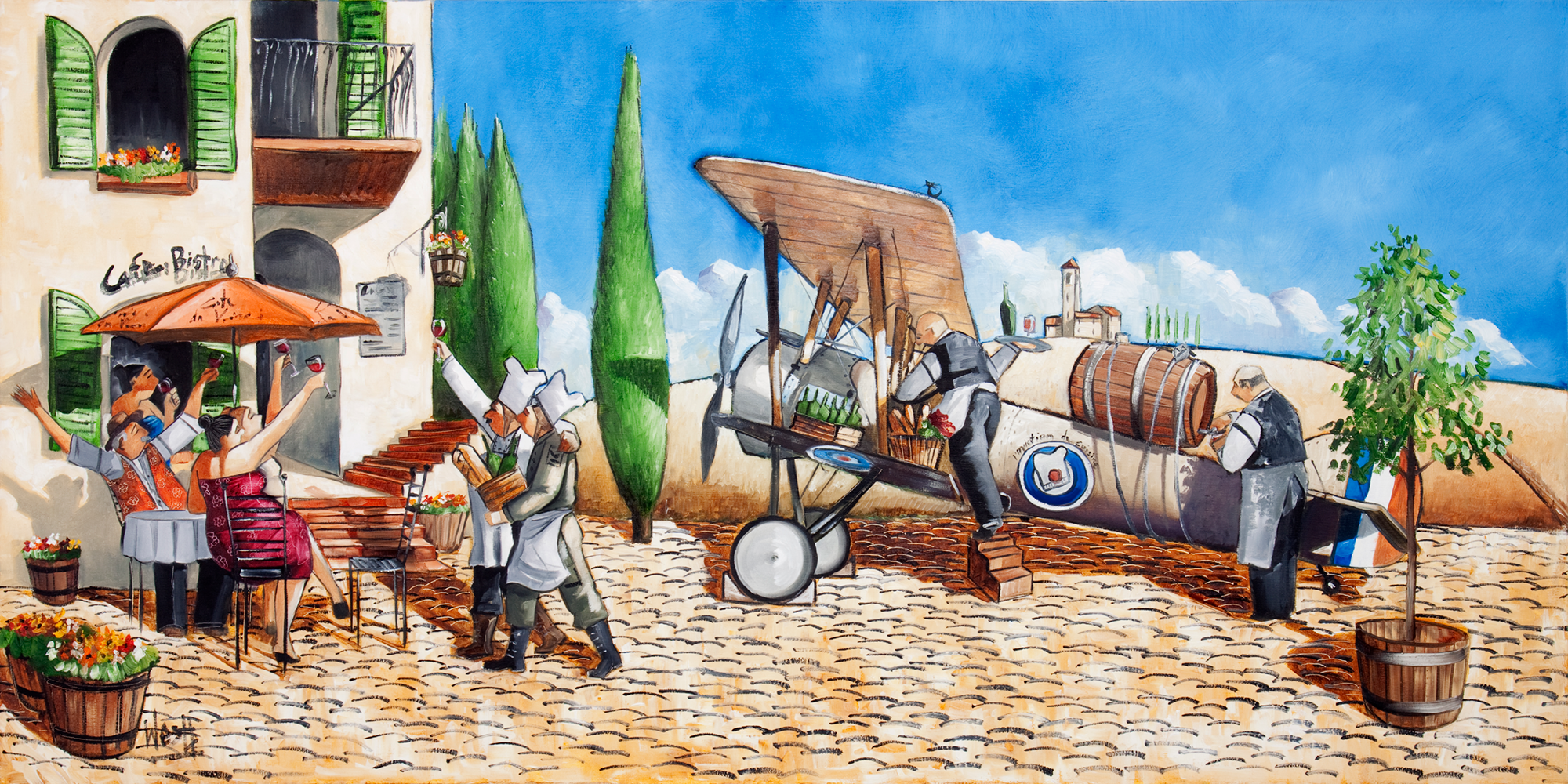 Wall Murals: Aviation Chef (Ronald West)