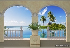 Wall Murals: Small island in the Caribbean 2