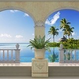 Wall Murals: Small island in the Caribbean 3