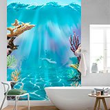 Wall Murals: Coral under the waves 2