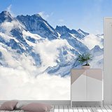 Wall Murals: Mountains above the clouds 2