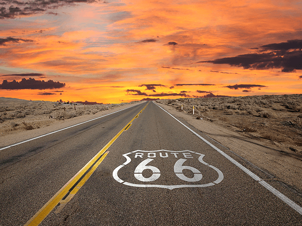 Wall Murals: Route 66