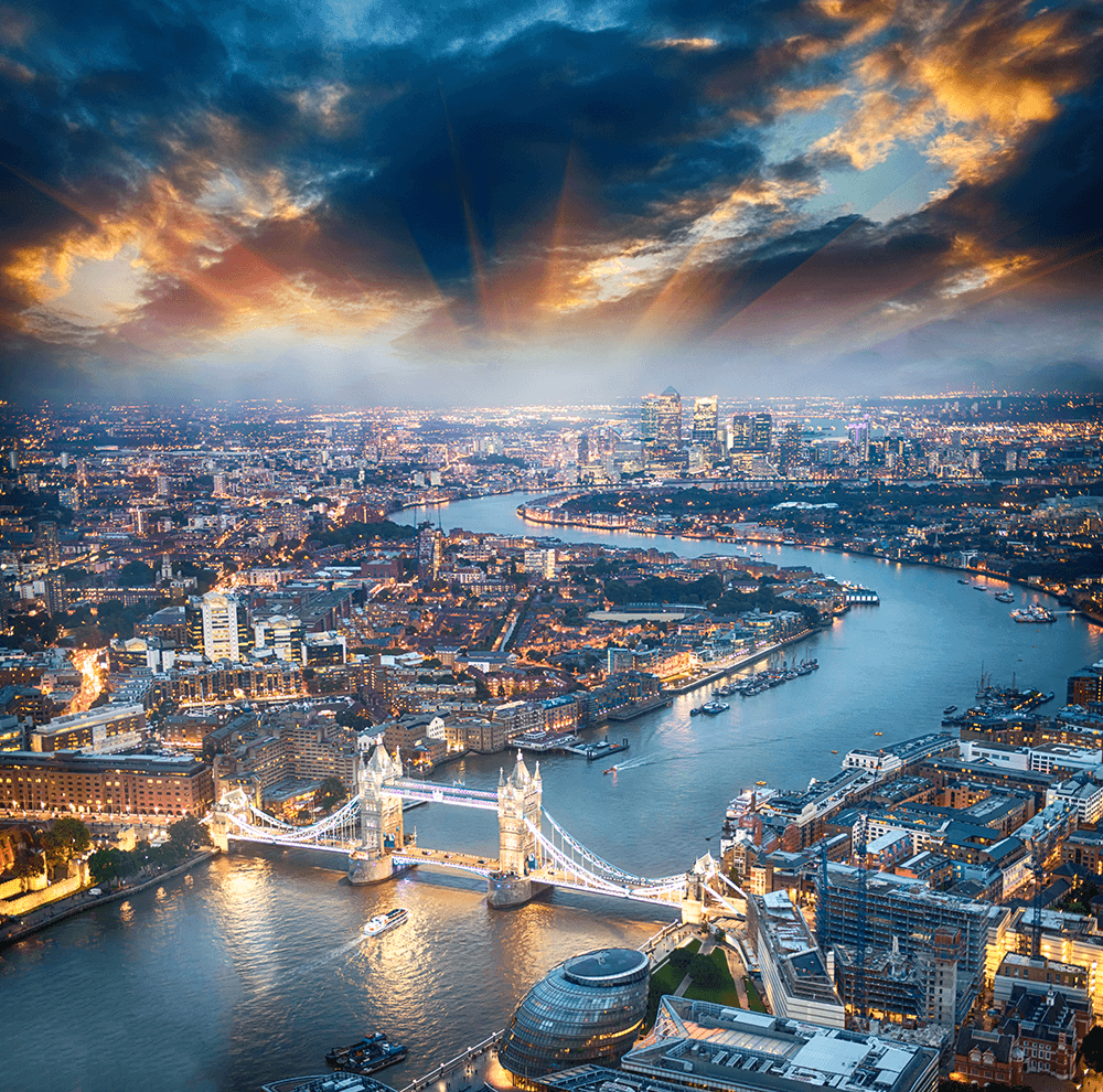 Wall Murals: Illuminated London