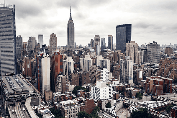 Wall Murals: New York from the air