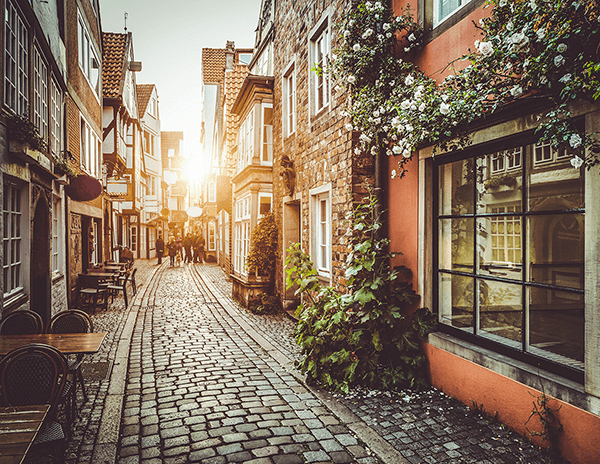 Wall Murals: Streets of Bremen