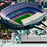 Wall Murals: Aerial view of Camp Nou 2