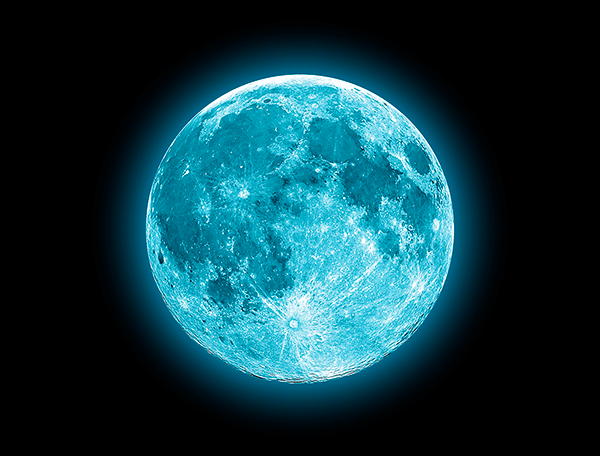 Wall Murals: Blue Moon
