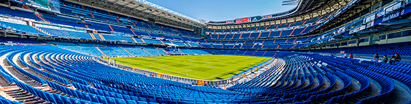 Wall Murals: Panoramic view of Santiago Bernabéu