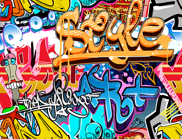 Wall Murals: Graffiti