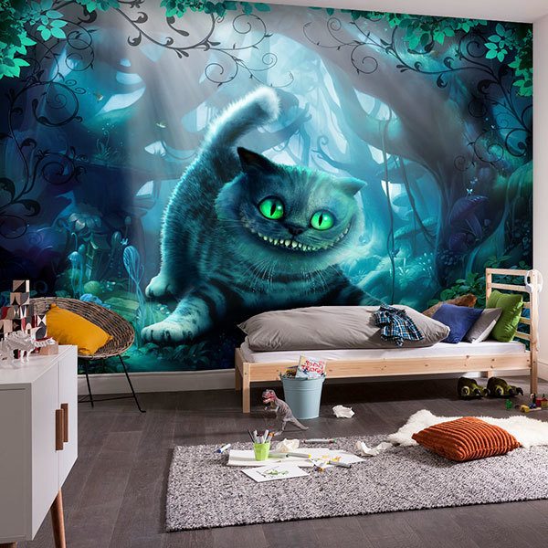 Wall Murals: Wonderland Cat