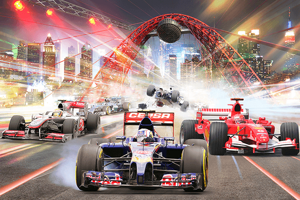Wall Murals: Formula 1 race