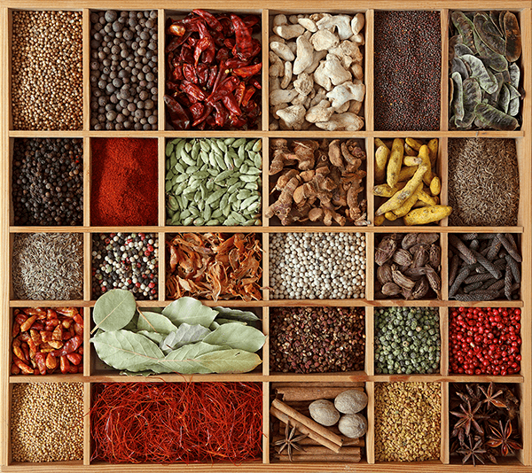 Wall Murals: Collage Spice Collection