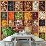 Wall Murals: Collage Legumes 2