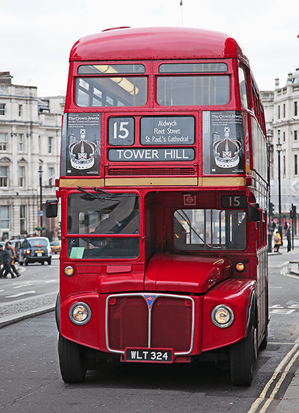Wall Murals: Routemaster Bus - Tower Hill
