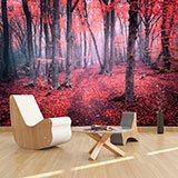 Wall Murals: The Red Forest 2