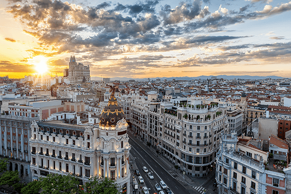 Wall Murals: The Great Way of Madrid
