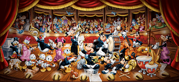 Wall Murals: Disney Orchestra