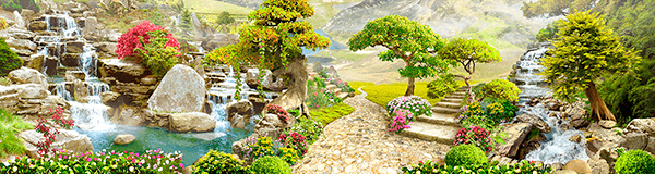 Wall Murals: The Valley of the Gods