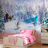 Wall Murals: Frozen and his friends 2