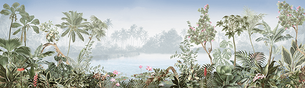Wall Murals: Jungle Landscape