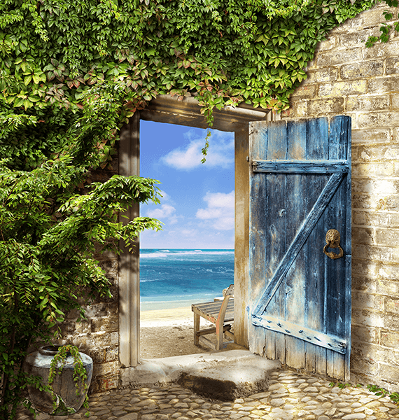 Wall Murals: Departure to the beach
