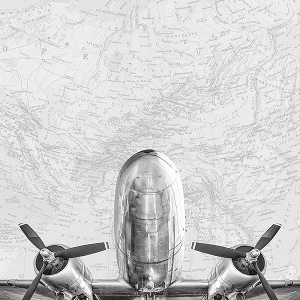 Wall Murals: Transatlantic Aircraft