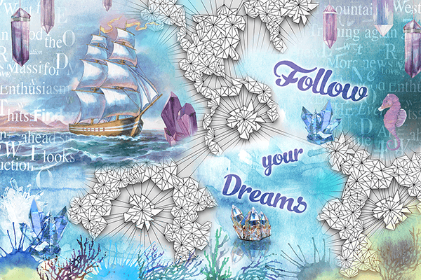 Wall Murals: Follow you dreams
