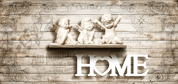 Wall Murals: Angels at home