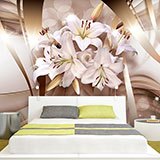 Wall Murals: Lilies of peace 2